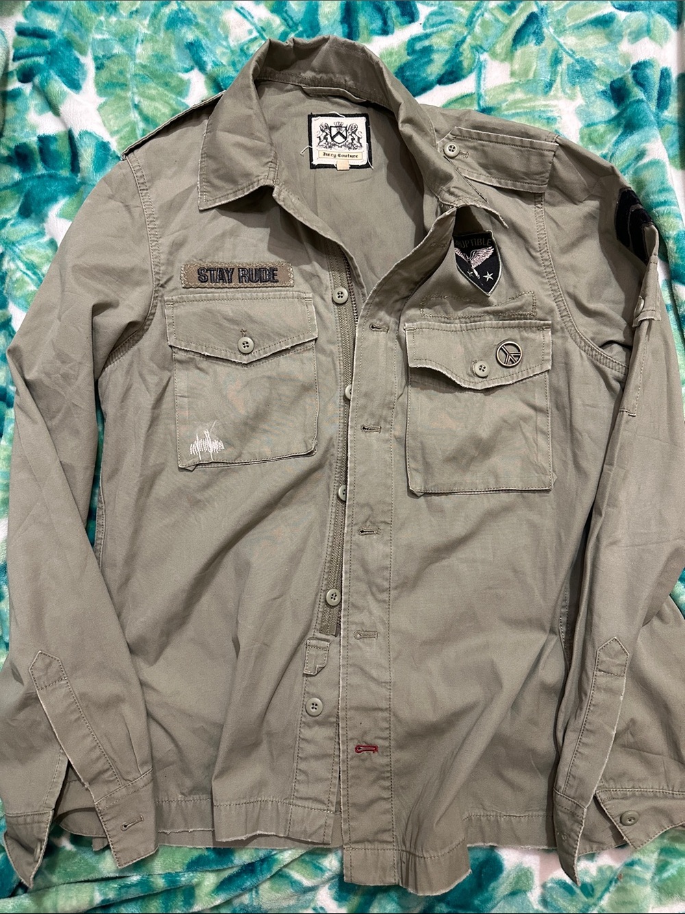 Juicy Couture Button Up,S